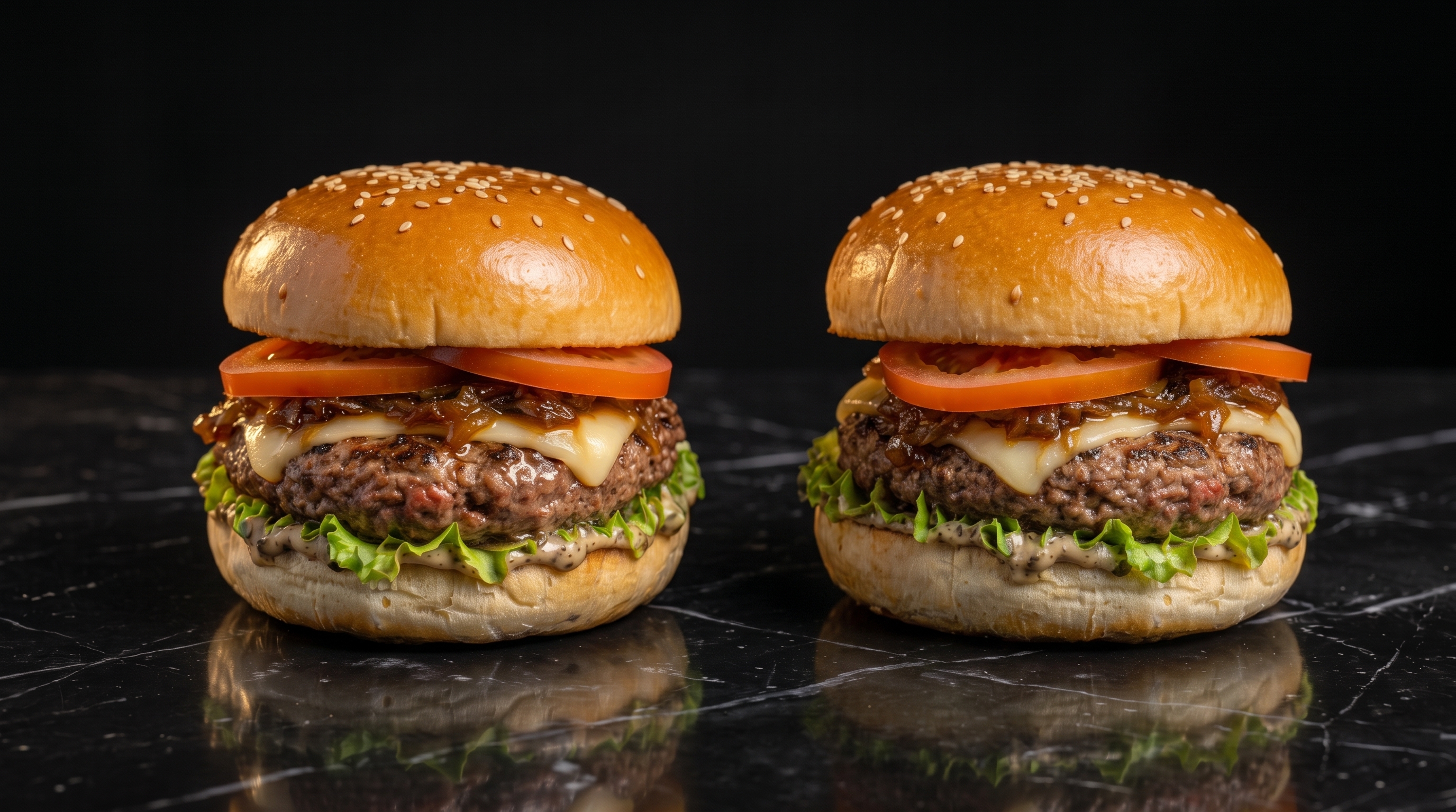 Juicy Meat Burger served fresh at Mattathil Bakery Kuravilangad